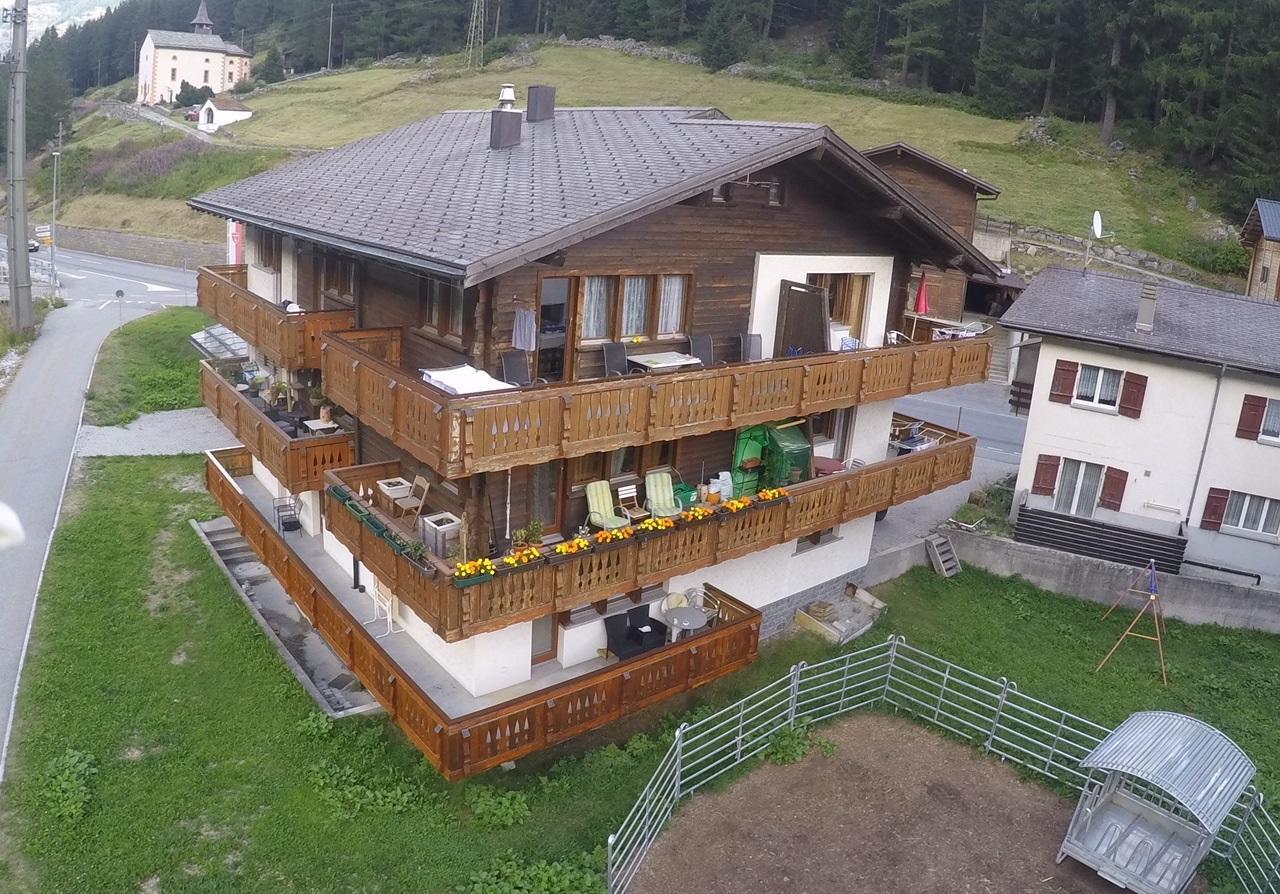 Ferienwohnung Silberdistel, Saastalstrasse 178 Kültér fotó